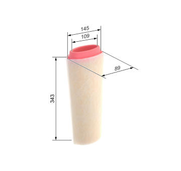 Vzduchový filter BOSCH 1 457 433 588