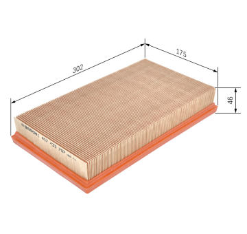 Vzduchový filter BOSCH 1 457 433 797
