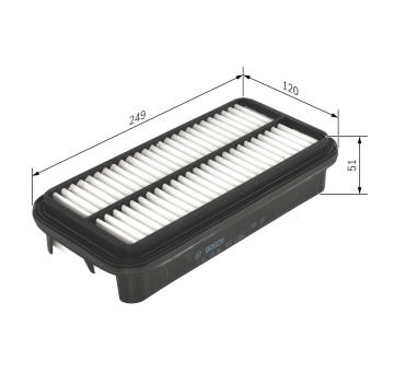 Vzduchový filter BOSCH 1 457 433 957