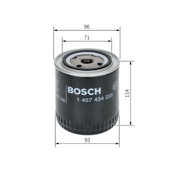 Palivový filter BOSCH 1 457 434 205