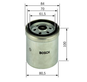 Palivový filter BOSCH 1 457 434 331