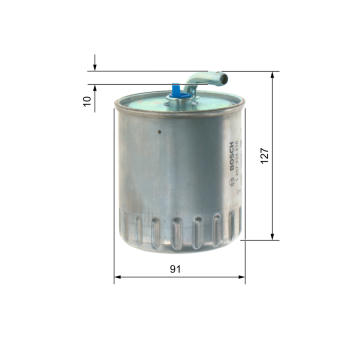 Palivový filter BOSCH 1 457 434 416