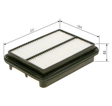 Vzduchový filtr BOSCH 1 987 429 123