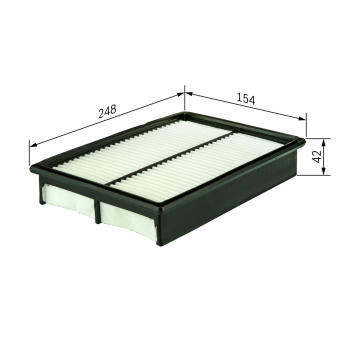 Vzduchový filter BOSCH 1 987 429 137