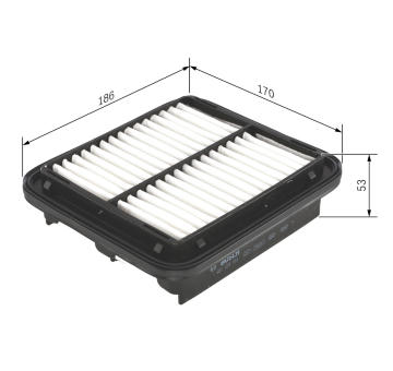 Vzduchový filtr BOSCH 1 987 429 164