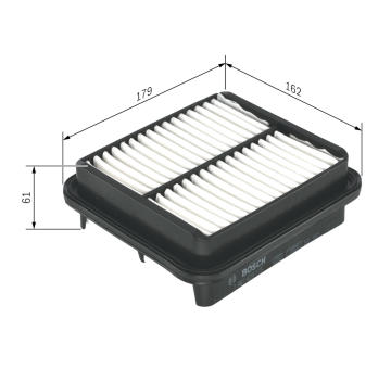 Vzduchový filter BOSCH 1 987 429 175