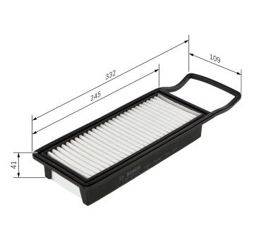 Vzduchový filter BOSCH 1 987 429 191
