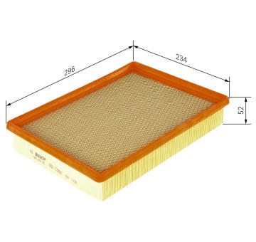 Vzduchový filter BOSCH 1 987 429 193