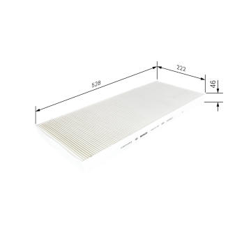 Filter vnútorného priestoru BOSCH 1 987 431 197