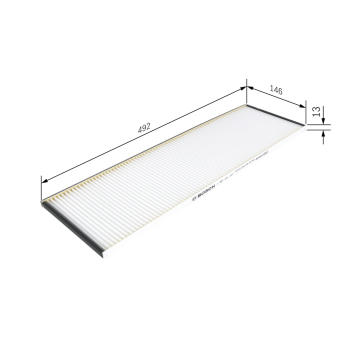 Filter vnútorného priestoru BOSCH 1 987 431 207