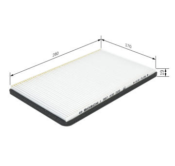 Filter vnútorného priestoru BOSCH 1 987 432 009