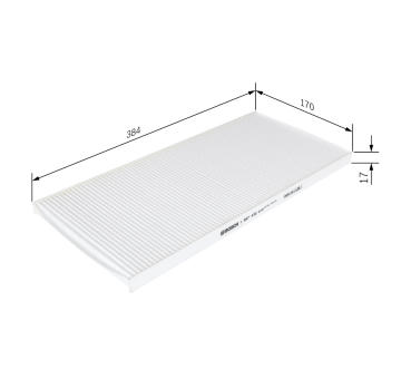 Filter vnútorného priestoru BOSCH 1 987 432 014