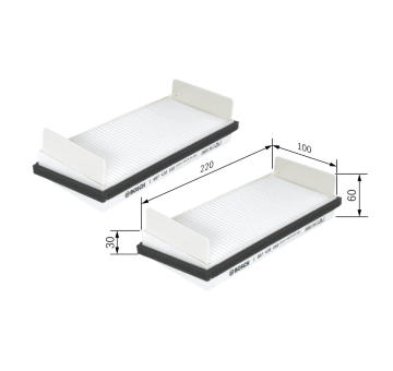 Filter vnútorného priestoru BOSCH 1 987 432 052