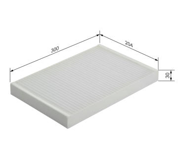 Filtr, vzduch v interiéru BOSCH 1 987 432 071