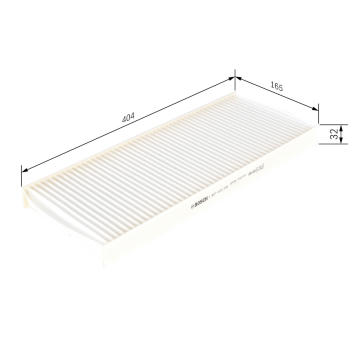 Filtr, vzduch v interiéru Bosch 1987432091