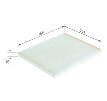 Filter vnútorného priestoru BOSCH 1 987 432 188