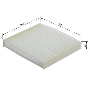 Filtr, vzduch v interiéru BOSCH 1 987 432 190
