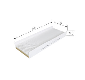 Filter vnútorného priestoru BOSCH 1 987 432 192