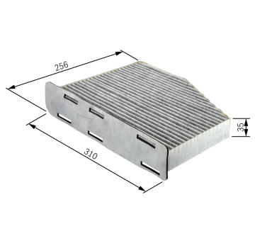 Filter vnútorného priestoru BOSCH 1 987 432 381