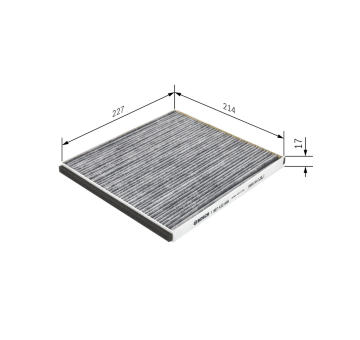 Filter vnútorného priestoru BOSCH 1 987 432 468