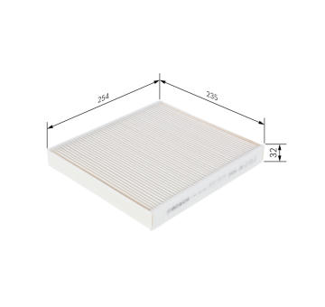 Filter vnútorného priestoru BOSCH 1 987 432 540