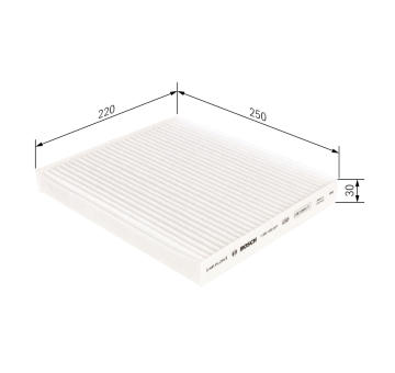 Filter vnútorného priestoru BOSCH 1 987 435 027