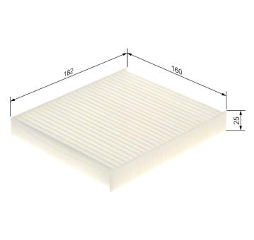 Filter vnútorného priestoru BOSCH 1 987 435 076