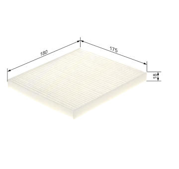 Filter vnútorného priestoru BOSCH 1 987 435 096
