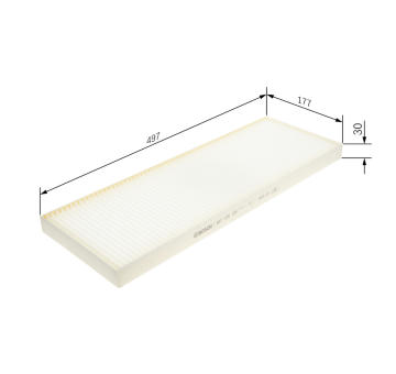 Filter vnútorného priestoru BOSCH 1 987 435 125