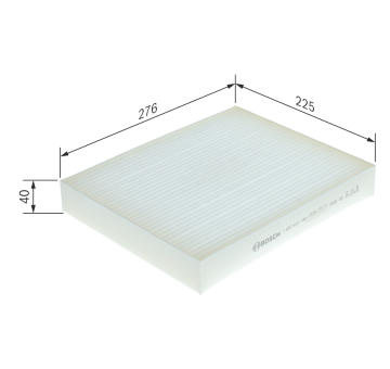 Filter vnútorného priestoru BOSCH 1 987 435 146