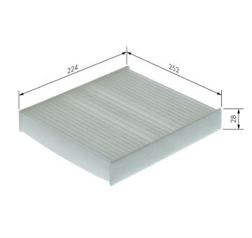 Filter vnútorného priestoru BOSCH 1 987 435 169