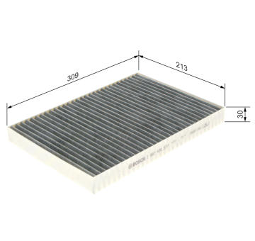 Filter vnútorného priestoru BOSCH 1 987 435 577