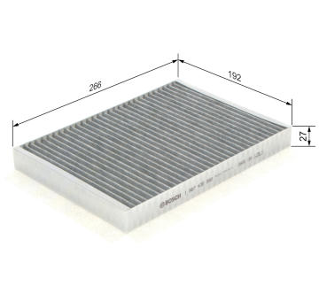 Filter vnútorného priestoru BOSCH 1 987 435 580