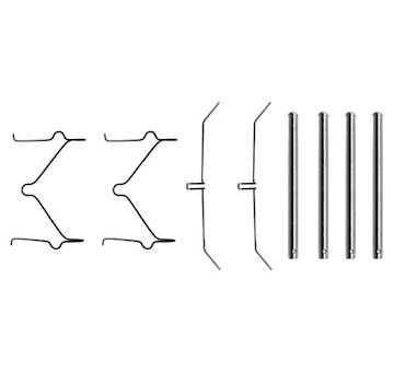Sada příslušenství, obložení kotoučové brzdy BOSCH 1 987 474 103