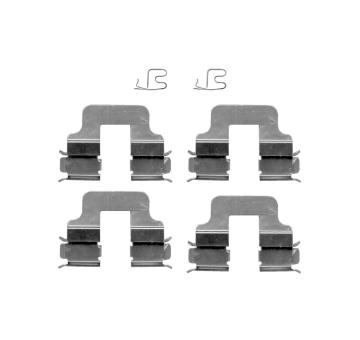 Sada prislusenstvi, oblozeni kotoucove brzdy BOSCH 1 987 474 316