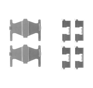 Sada prislusenstvi, oblozeni kotoucove brzdy BOSCH 1 987 474 367