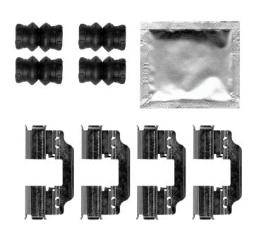 Sada prislusenstvi, oblozeni kotoucove brzdy BOSCH 1 987 474 815