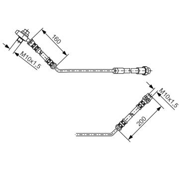 Brzdová hadice BOSCH 1 987 476 054