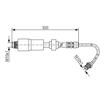 Brzdová hadice BOSCH 1 987 476 065
