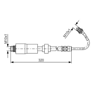 Brzdová hadice BOSCH 1 987 476 067