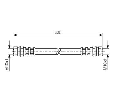 Brzdová hadice BOSCH 1 987 476 177