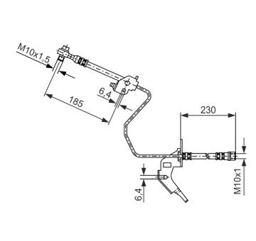 Brzdová hadice BOSCH 1 987 476 200