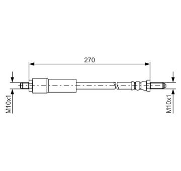 Brzdová hadice BOSCH 1 987 476 262