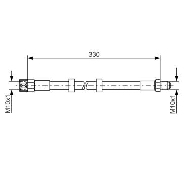 Brzdová hadice BOSCH 1 987 476 278