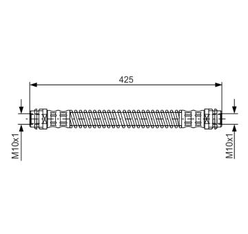Brzdová hadice BOSCH 1 987 476 330