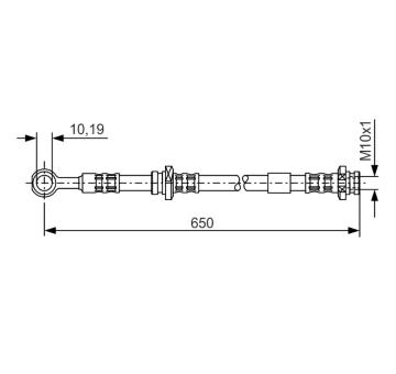 Brzdová hadice BOSCH 1 987 476 364