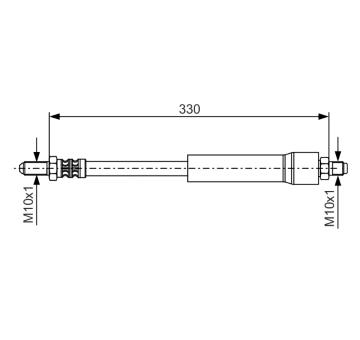 Brzdová hadice BOSCH 1 987 476 381