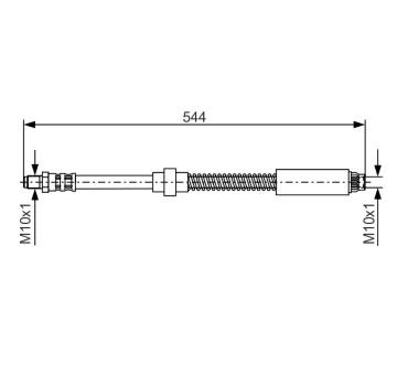 Brzdová hadice BOSCH 1 987 476 559