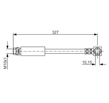 Brzdová hadice BOSCH 1 987 476 625