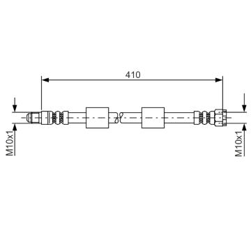 Brzdová hadica BOSCH 1 987 476 650